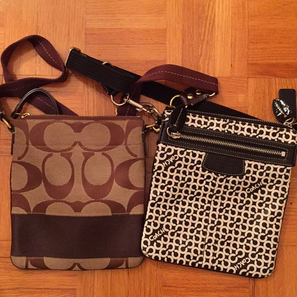 Lot of 2 Coach Crossbody bags